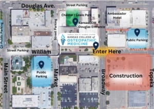 KansasCOM parking map
